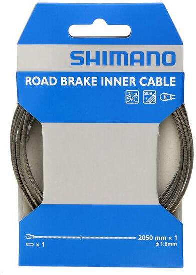 Shimano Bremskabel Edelstahl 2050mm für Rennräder