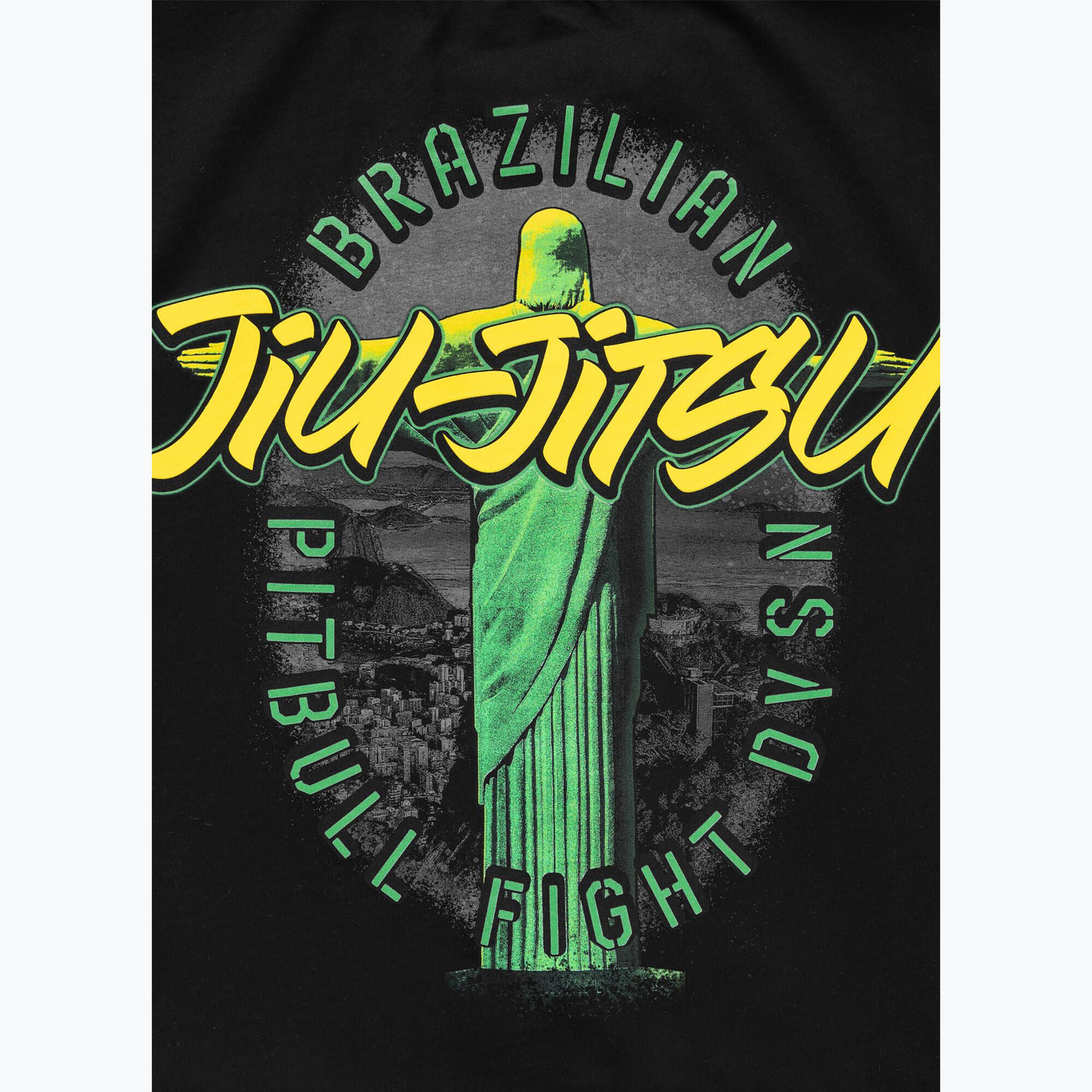 Pitbull BJJ Kampf-T-Shirt für Herren DVSN 5/5
