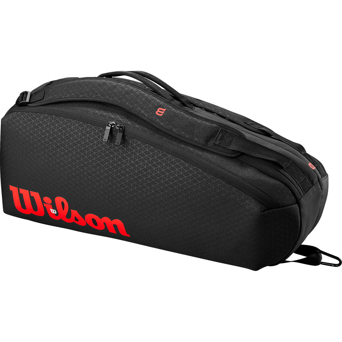 WILSON Zak met 6 tennisrackets Wilson Clash V3