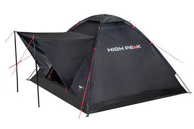 High peak beaver 3.0 koepeltent 3-persoons 180 x 200 cm zwart
