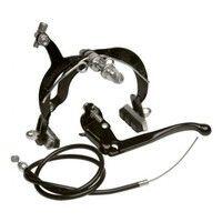 Alhonga Rear Brake Lever Set – Long Complete Aluminium Kit, Black.