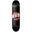 RAD Solid Logo Placa Skateboard - 8" - Negru/Roșu