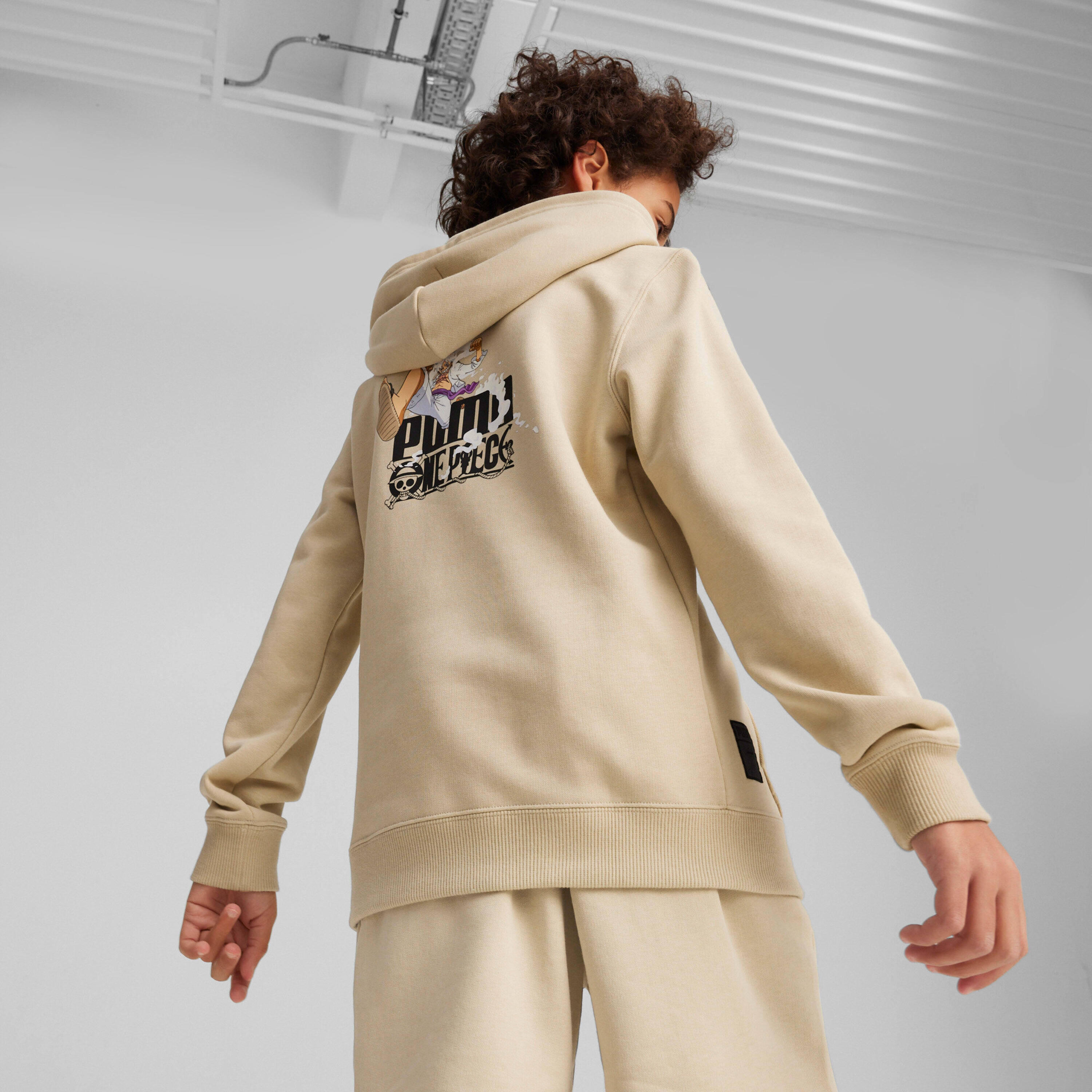 Felpa con cappuccio per bambini Puma x One Piece Graphic 5/5