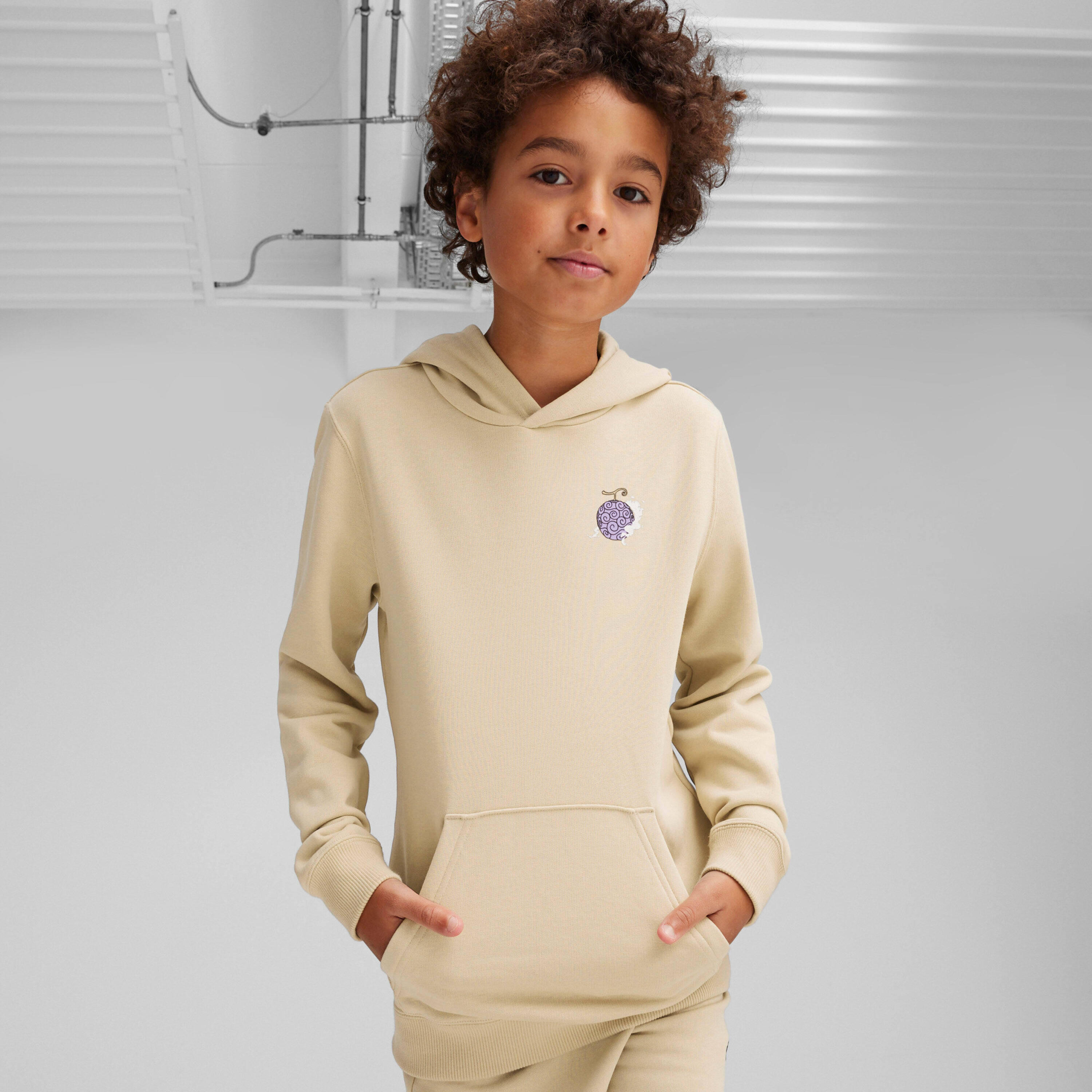 Felpa con cappuccio per bambini Puma x One Piece Graphic 2/5