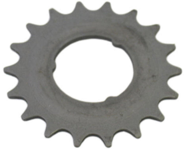 FAVORITE Pignone 18 denti 1/2 x 1/8 acciaio, Ø est. 79 mm, Ø int. 35 mm.