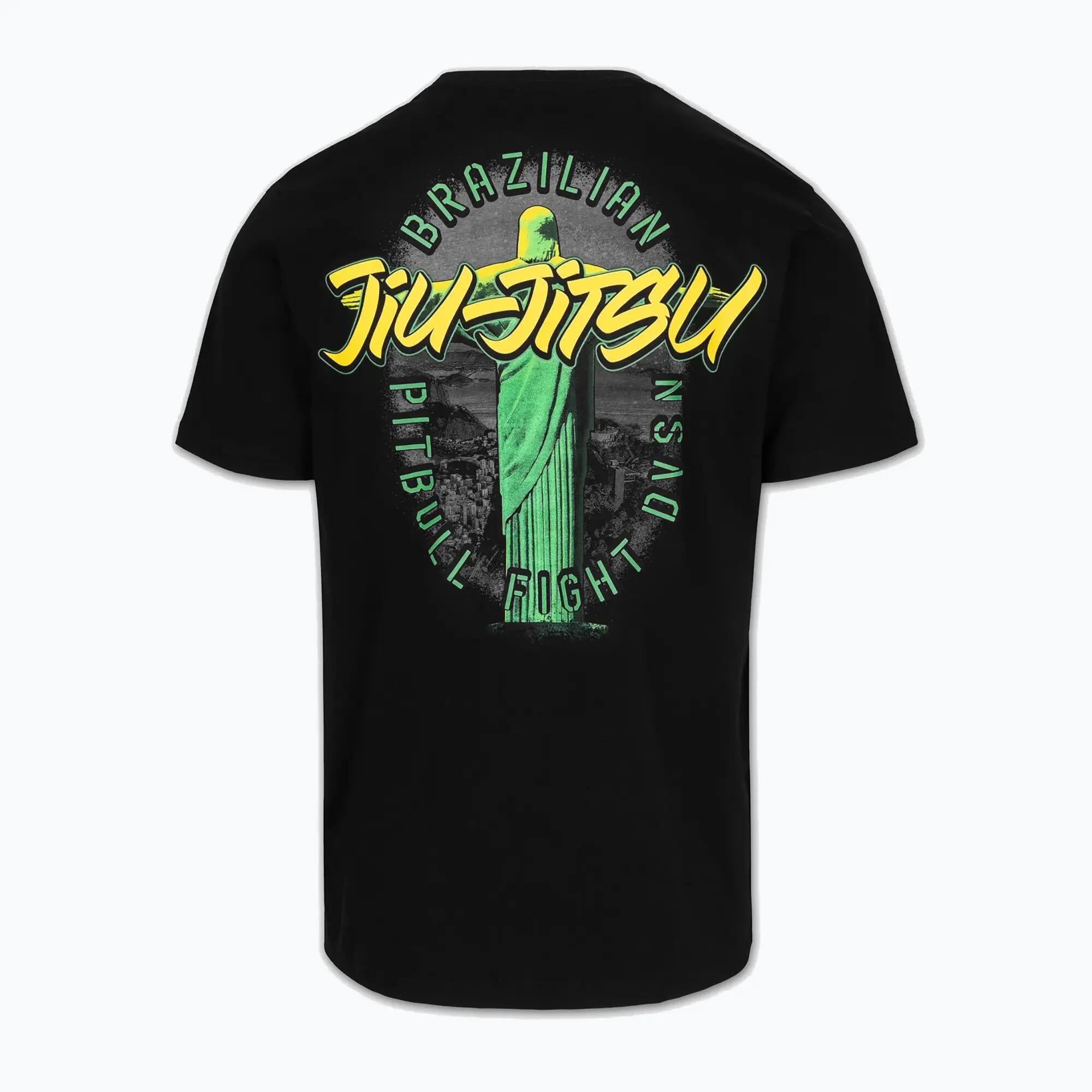 Pitbull BJJ Kampf-T-Shirt für Herren DVSN 2/5