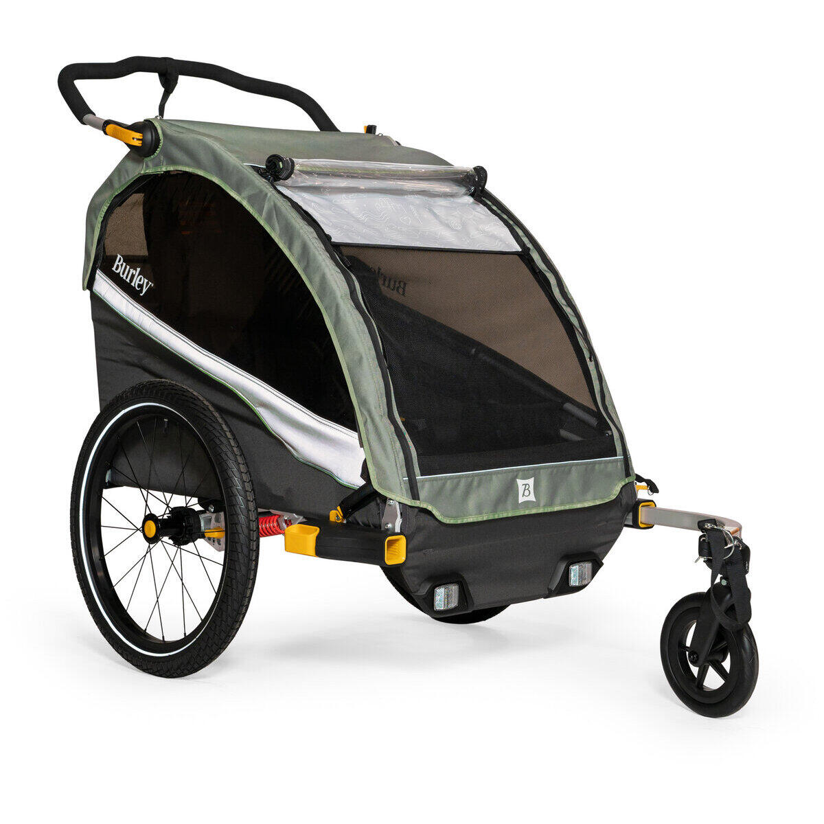 BURLEY Rimorchio per bambini Burley D Lite X Biplace