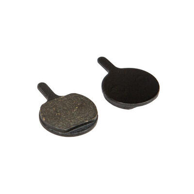 Coppia di pastiglie semi-metalliche per freni bicicletta con salvietta detergent