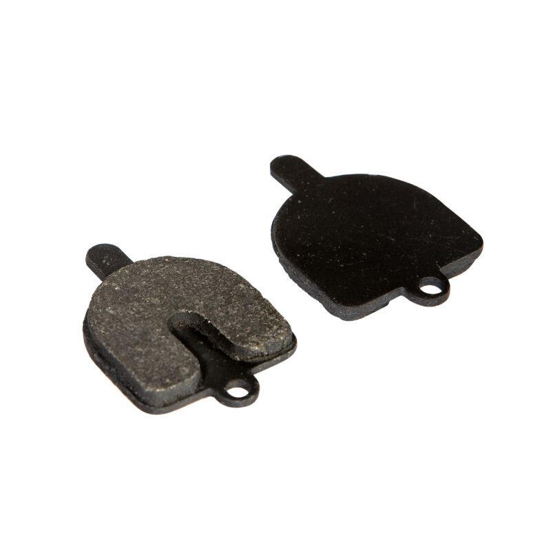 FIBRAX Coppia di pastiglie semi-metalliche per freni bicicletta con salvietta detergent