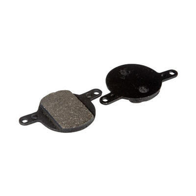 Coppia di pastiglie semi-metalliche per freni bicicletta con salvietta detergent