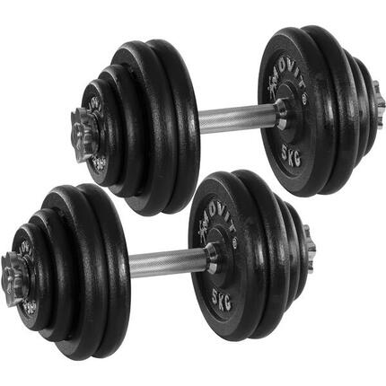 Kurzhanteln PRO 2er Set, Gusseisen Hanteln, 20kg, 30kg, 40kg, 50kg, 60kg,  30mm