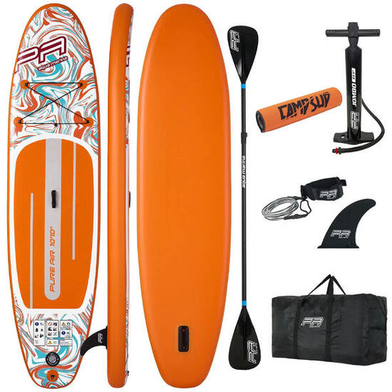 Aqua Marina Pure Air Coast 330 cm Minicombo aufblasbares SUP Board + Boje