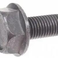 Bofix Crank Bolt M8x1x15 – Box of 12, Steel, with Collar.