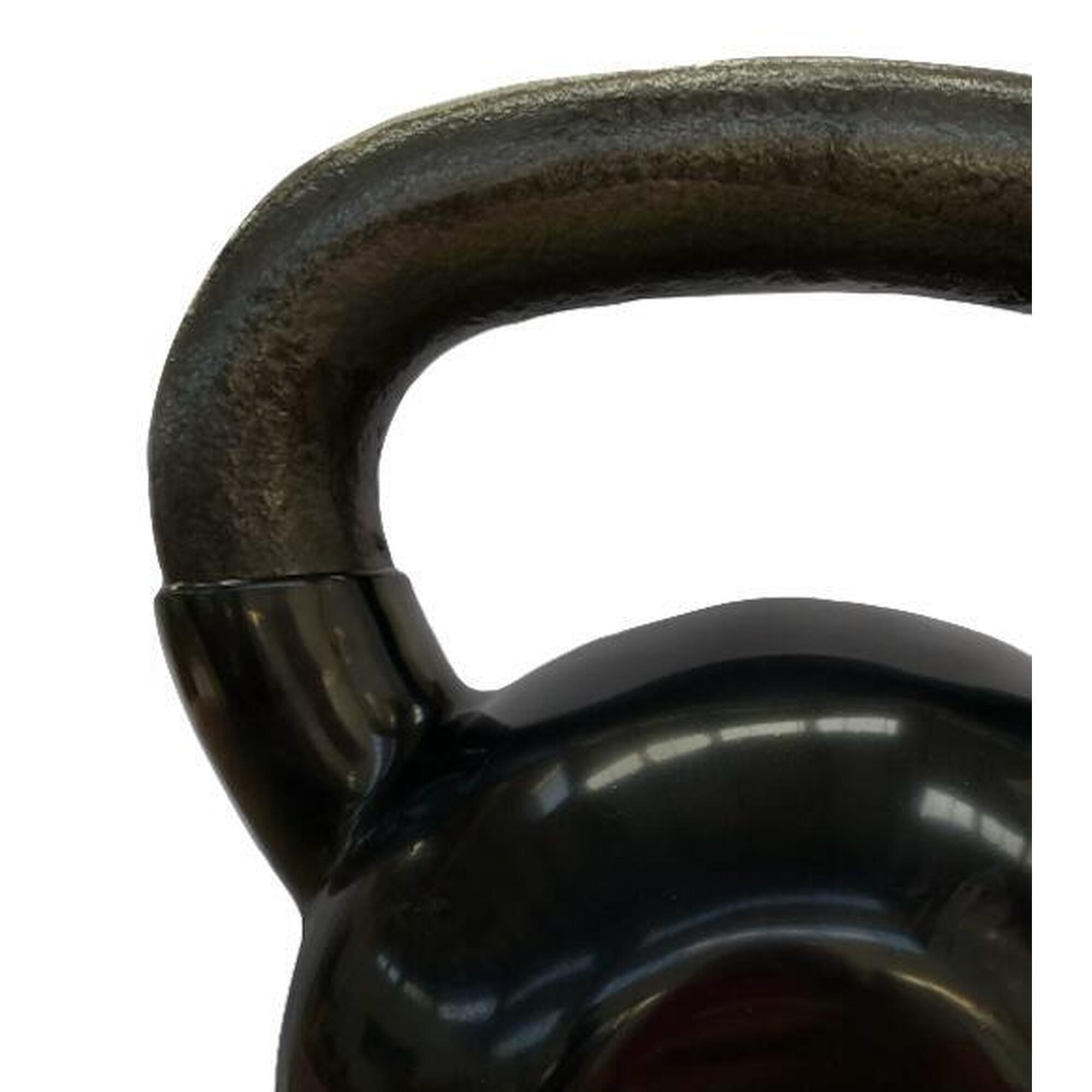 Kettlebell Pesa Rusa con Recubrimiento de Vinilo 20 kg Fitness Musculación 2/3