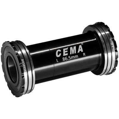 Cema bb386 interlock bracket shimano keramisch zwart