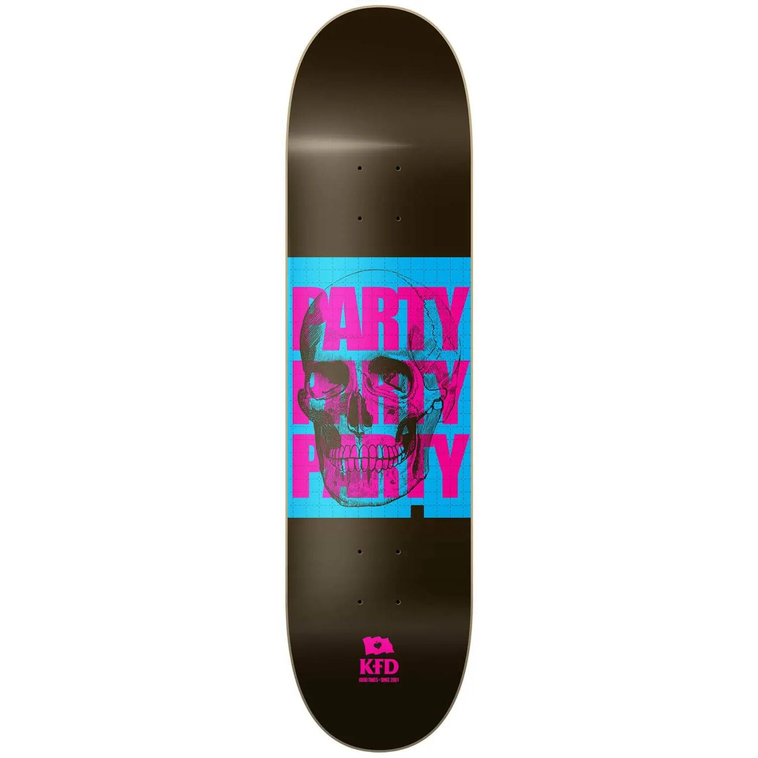 Kfd - Planche De Skate Kfd Premium Party - Planche De Skate - Bleu|rose - Taille Unique - Decathlon