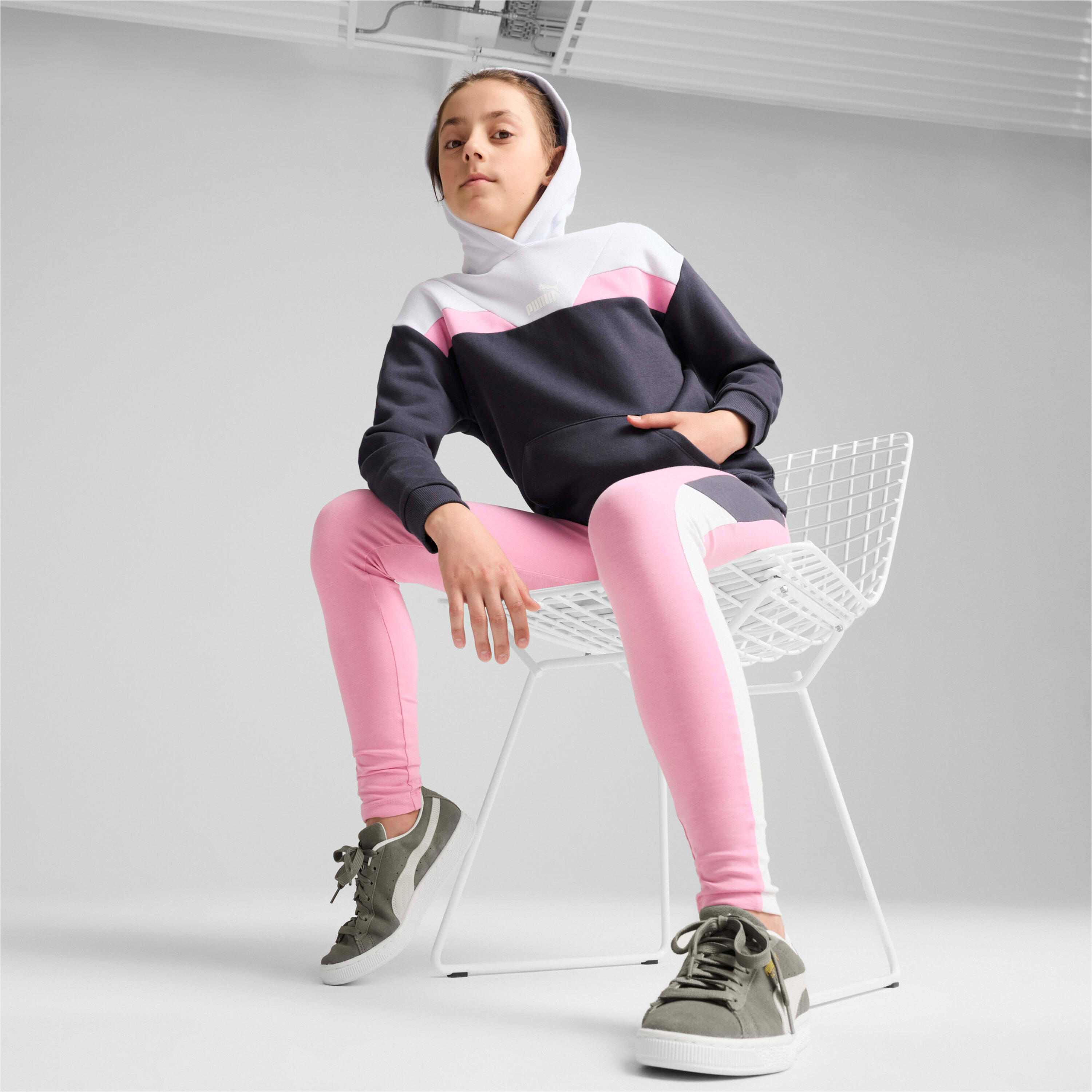 Sweatshirt à capuche fille Puma Power 5/5