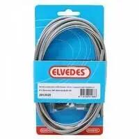 Zestaw kabla tylnego Elvedes Rollerbrake BR-IM45/55/81/85 srebrny