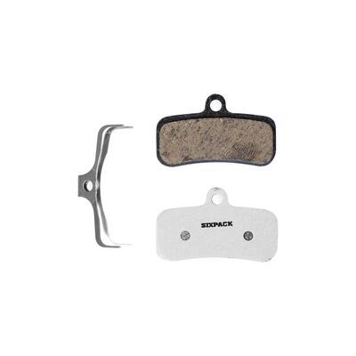 Pastiglie freno organiche Sixpack Racing Shimano Saint M810 M820. Zee M640
