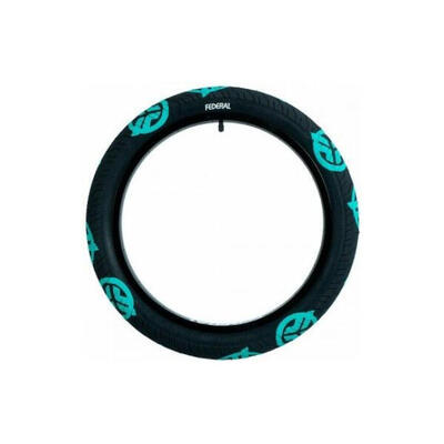 Lage-druk fietsband federal command (lp)avec logo bleu