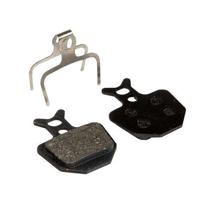 Paire de plaquettes de frein vélo VTT semi-métal avec 1 lingette nettoyant disqu