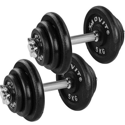 Kurzhanteln PRO 2er Set, Gusseisen Hanteln, 20kg, 30kg, 40kg, 50kg, 60kg,  30mm
