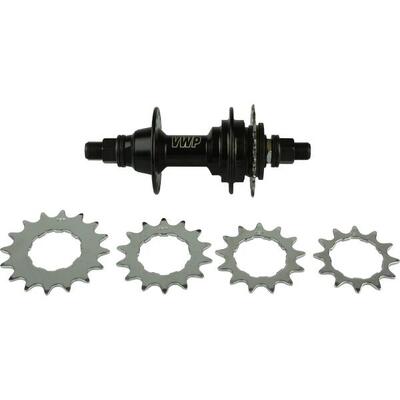 Mozzo cassette BMX VWP 14 mm con cuscinetti fissi.