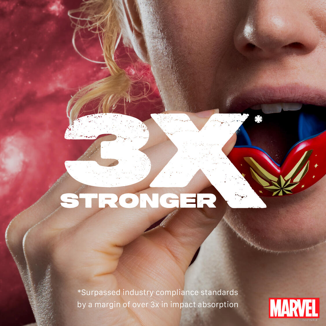 Marvel Captain Marvel Sport Protège-Dents 2/7