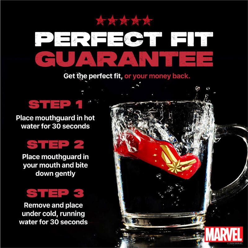 Marvel Captain Marvel Sport Protège-Dents