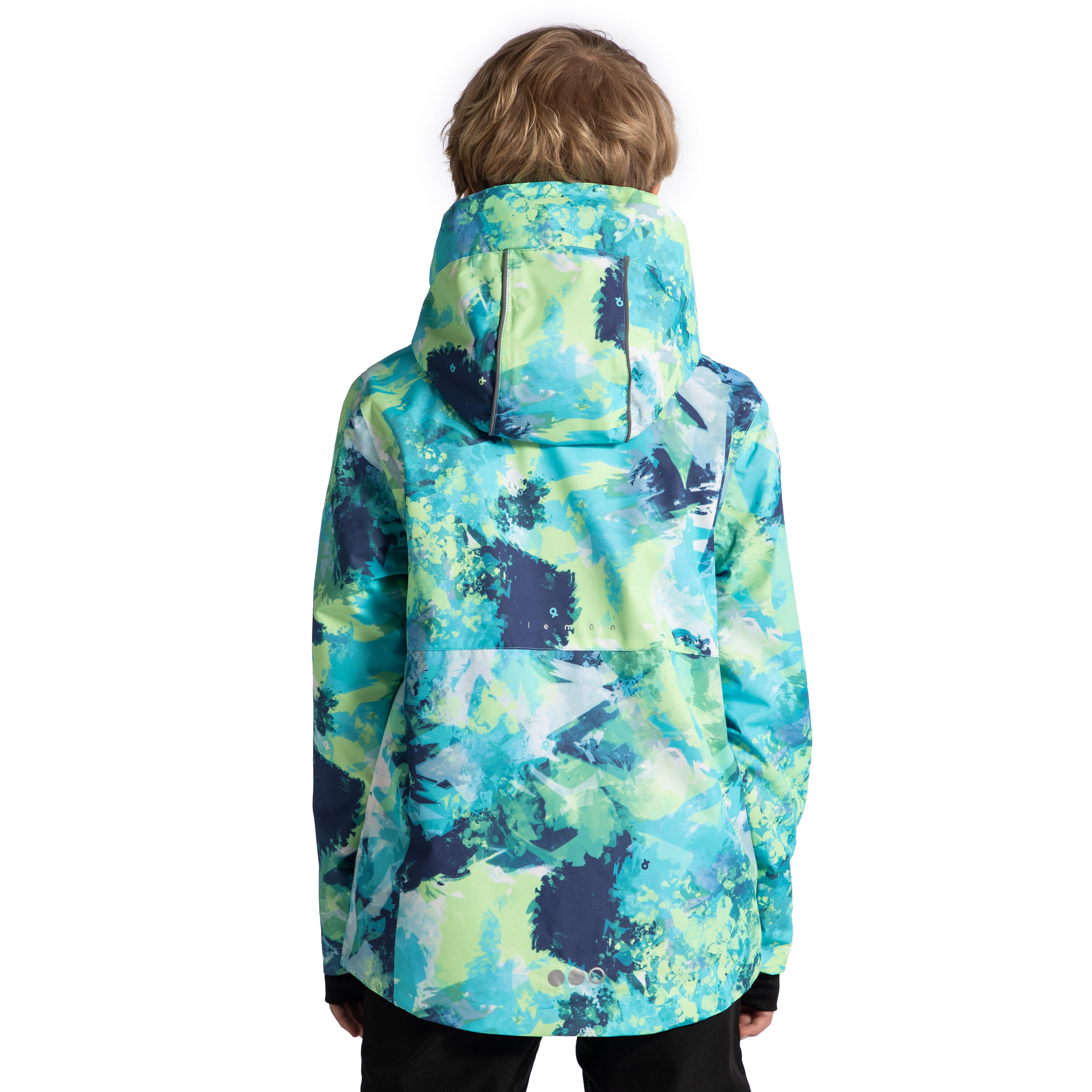 Waterdichte kinderjas voor trekking met capuchon  WL5 2/7