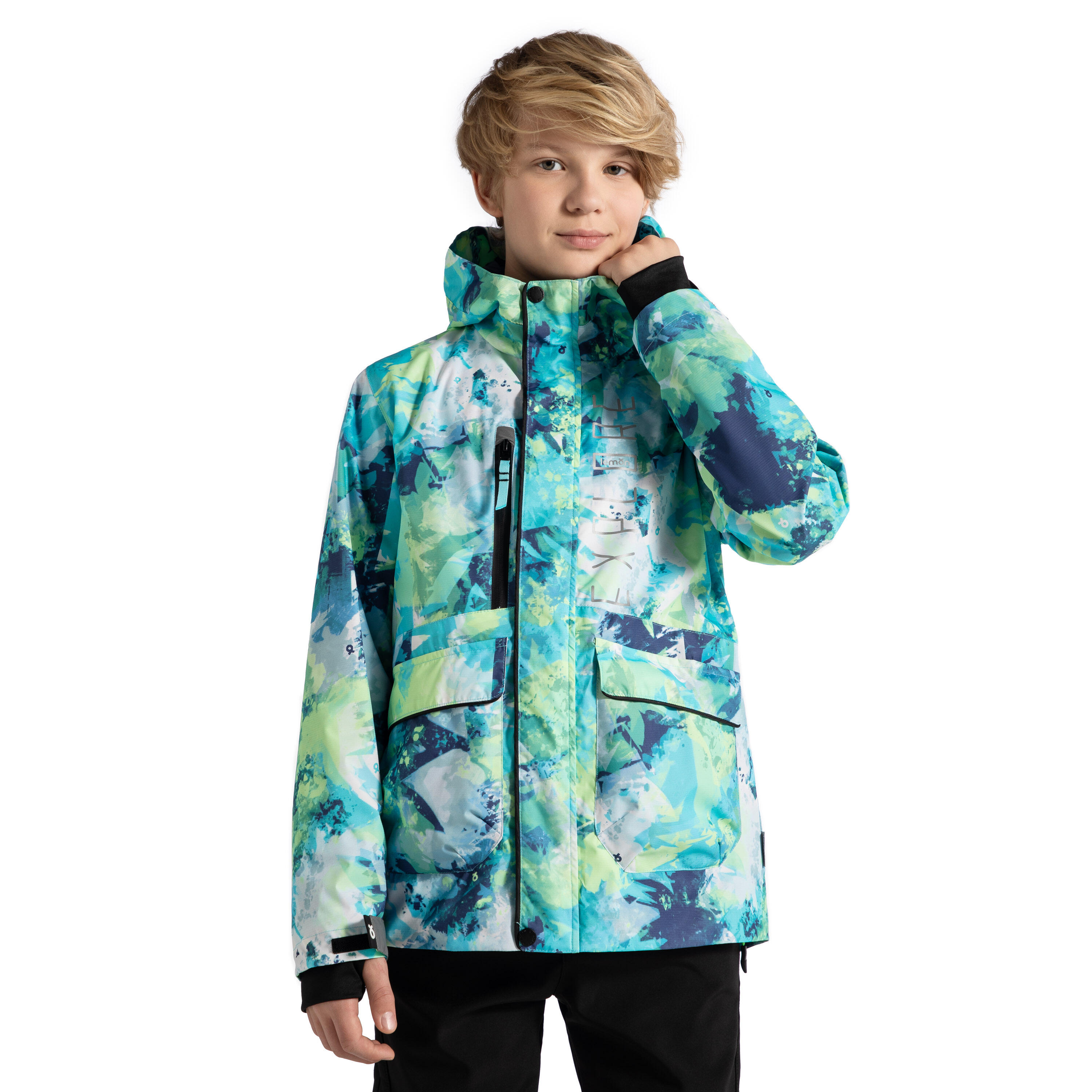 LEMON EXPLORE Dětská turistická bunda nepromokavá ThermoTEX WL5