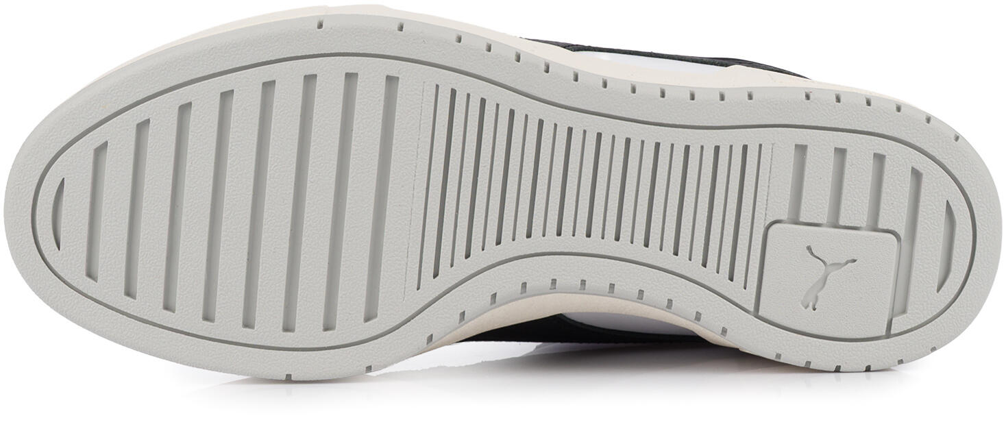 Męskie buty sportowe sneakersy skórzane biało bordowe PUMA CA PRO SPORT LTH 6/7