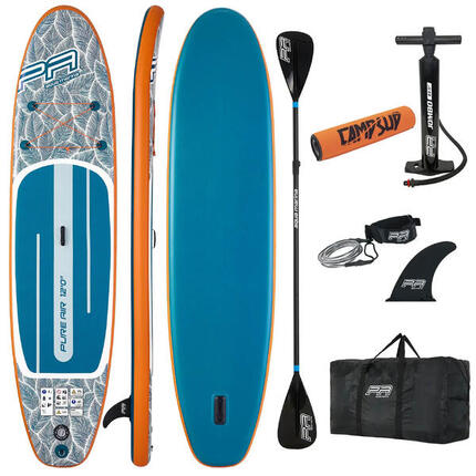 Aqua Marina Pure Air Tropic 12'0" 366 cm aufblasbares SUP Board + Boje
