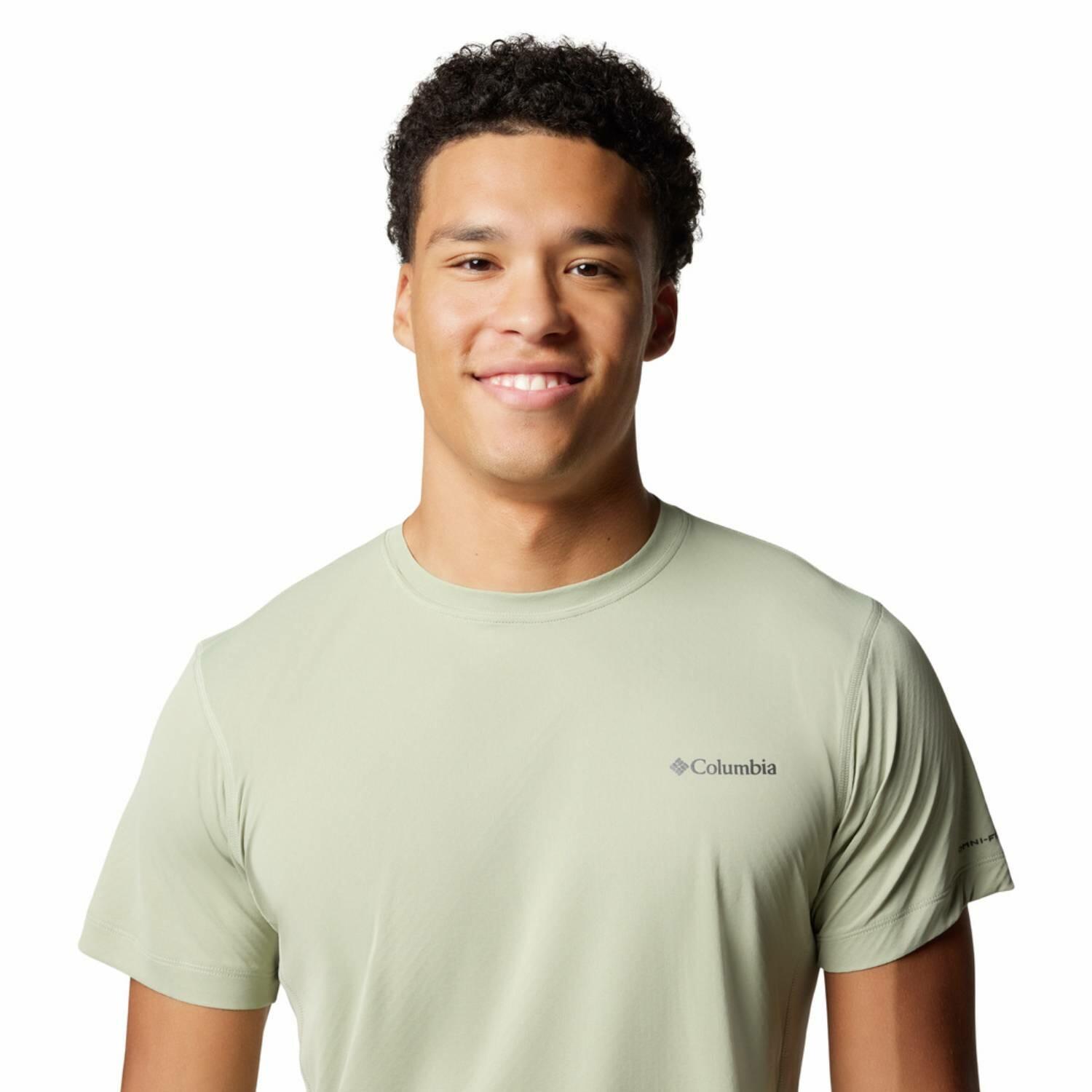 Koszulka szybkoschnąca męska Columbia Zero Rules Light Short Sleeve Crew 3/7