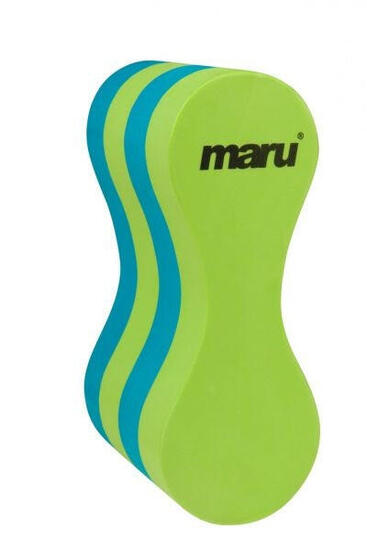 Maru Junior Pull Buoy - Blau / Limette