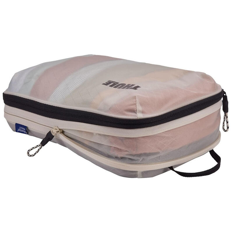 Set saculeti de depozitare, Thule, Compression Packing Cube mic si mediu, alb