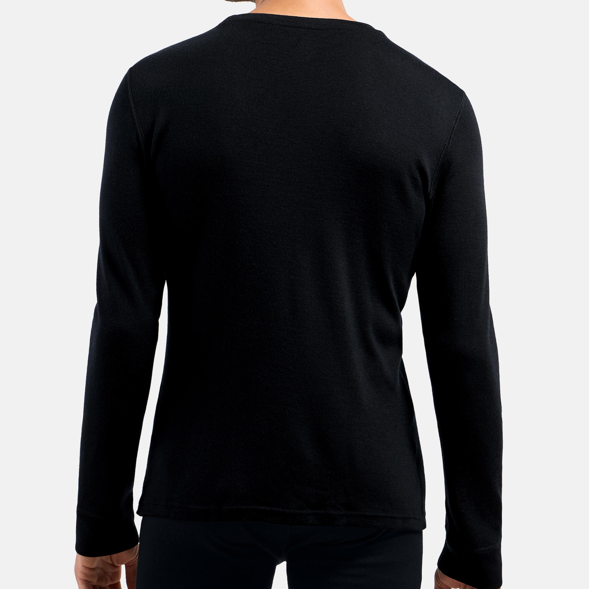 ODLO Men's Merino 260 Long Sleeve Crew Neck Base Layer 5/6