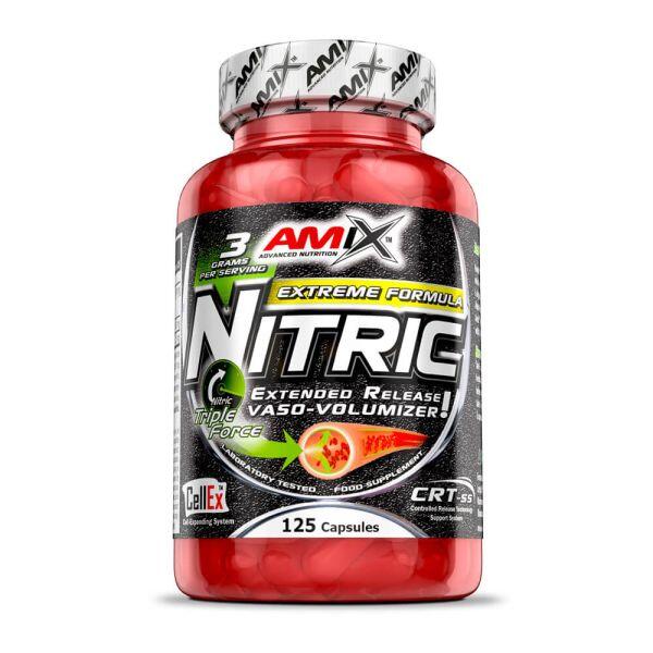 Nitric - 125 capsules de Amix Nutrition Exclusivo Online      41,30€  Preço por quantidade 317,70€kg AMIX Nitric - 125 capsules de Amix NutritionVendido e expedido por: NutriCorelam    
