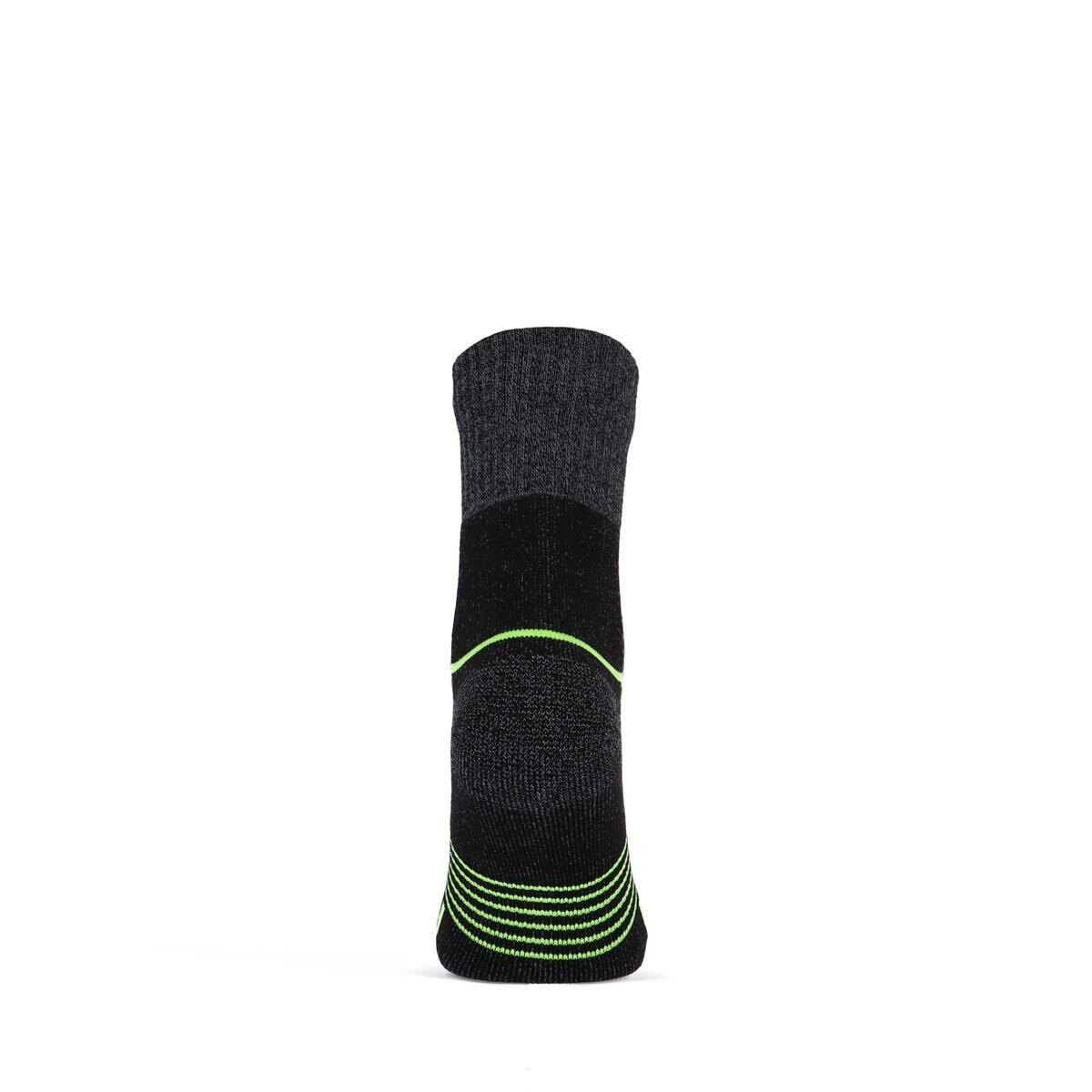 Wandelsokken - Quarter - Active Outdoor Bamboe - Donkergrijs 2/4