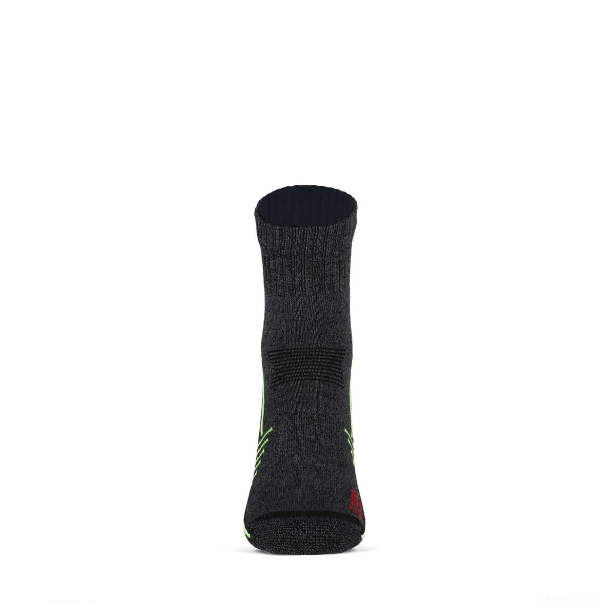Wandelsokken - Quarter - Active Outdoor Bamboe - Donkergrijs 3/4