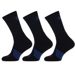 Lot de 3 paires de chaussettes de randonnée STAPP Techno Bamboo, bleu marine