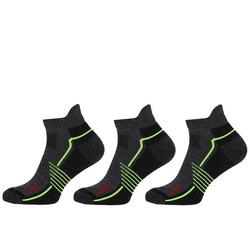 Lot de 3 paires de chaussettes de randonnée en bambou Sneaker