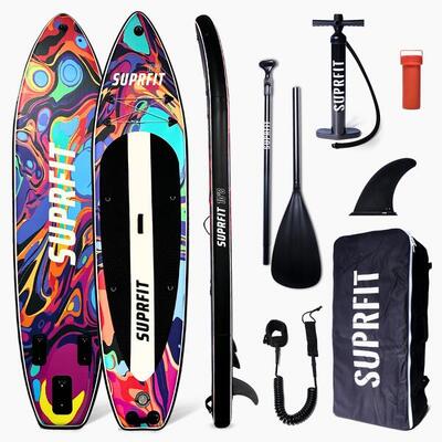 Suprfit stand-up paddling board water marble
