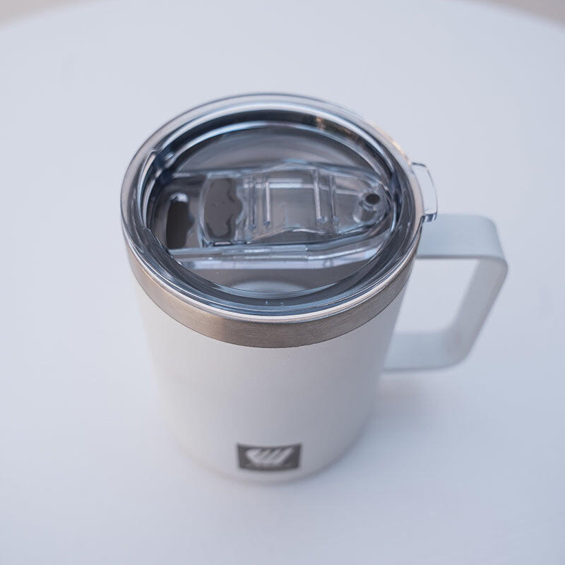 Taza isotérmica 300 ml - Blanca 4/4