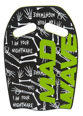 Mad Wave Ergo bedrucktes Kickboard – Grün