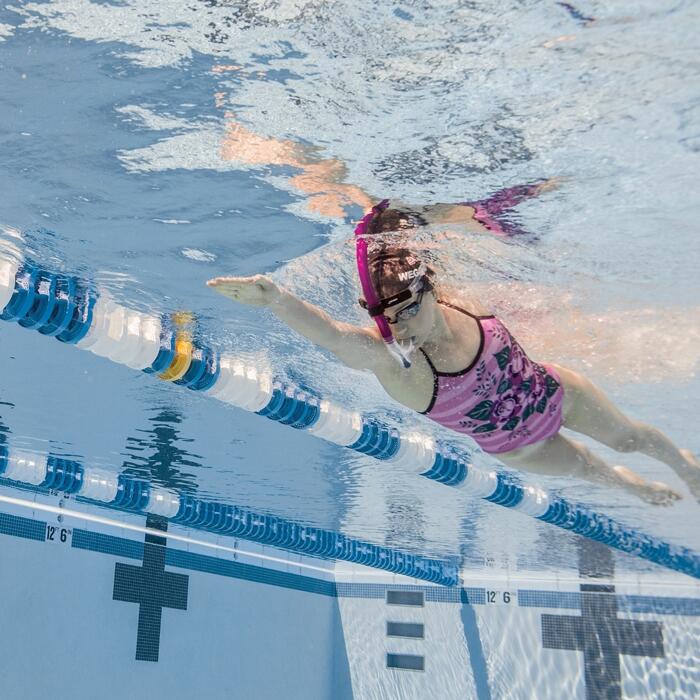 Rurka czołowa treningowa pływacka dla dzieci Finis Swimmers Snorkel