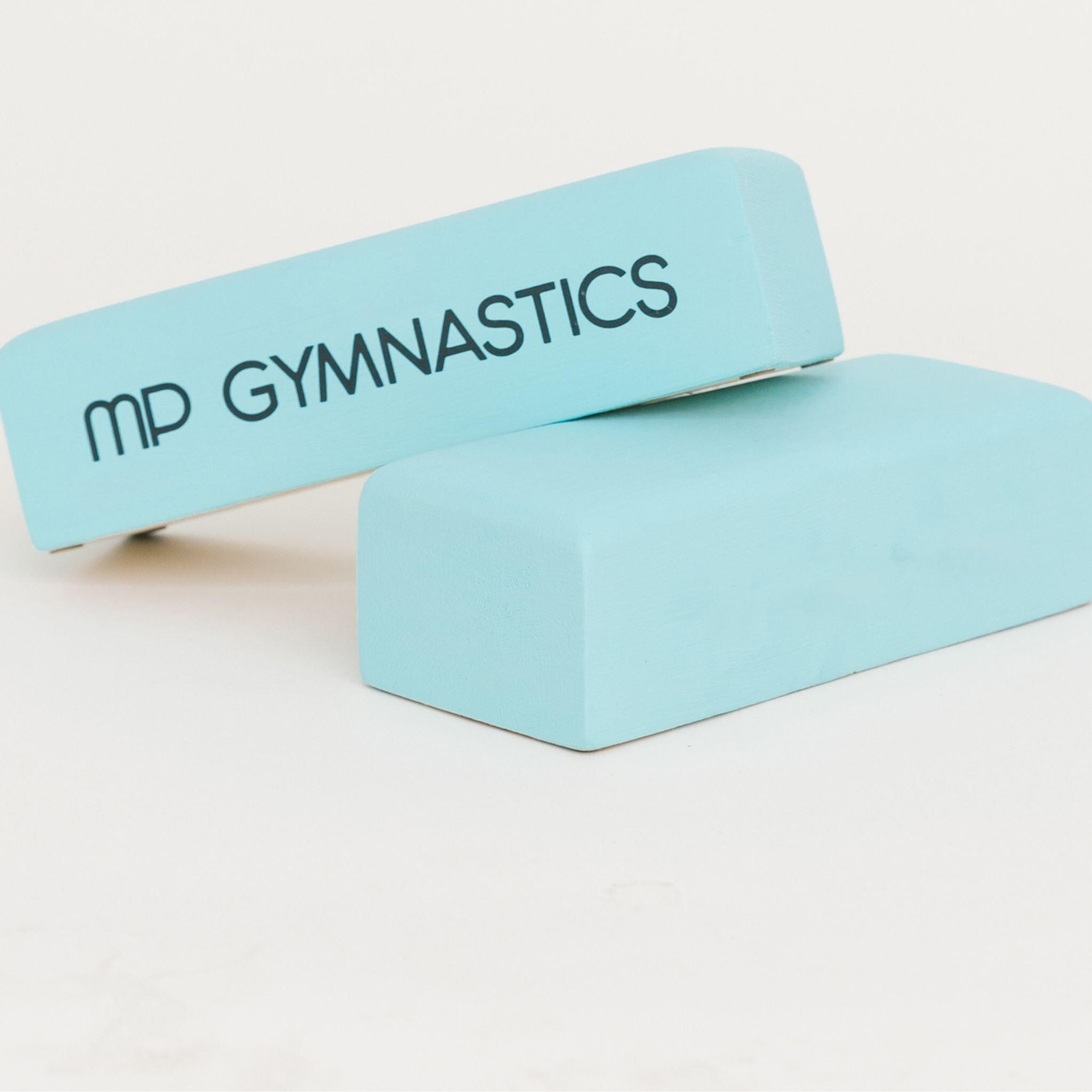MP GYMNASTICS Blocchi da Terra per Mani da Ginnastica Blu