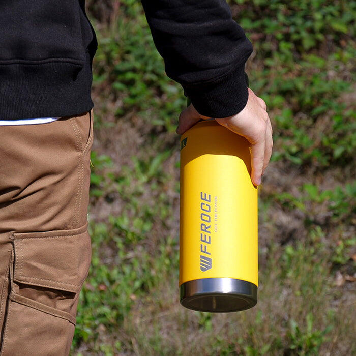 FEROCE Borraccia termica 500 ml - Gialla