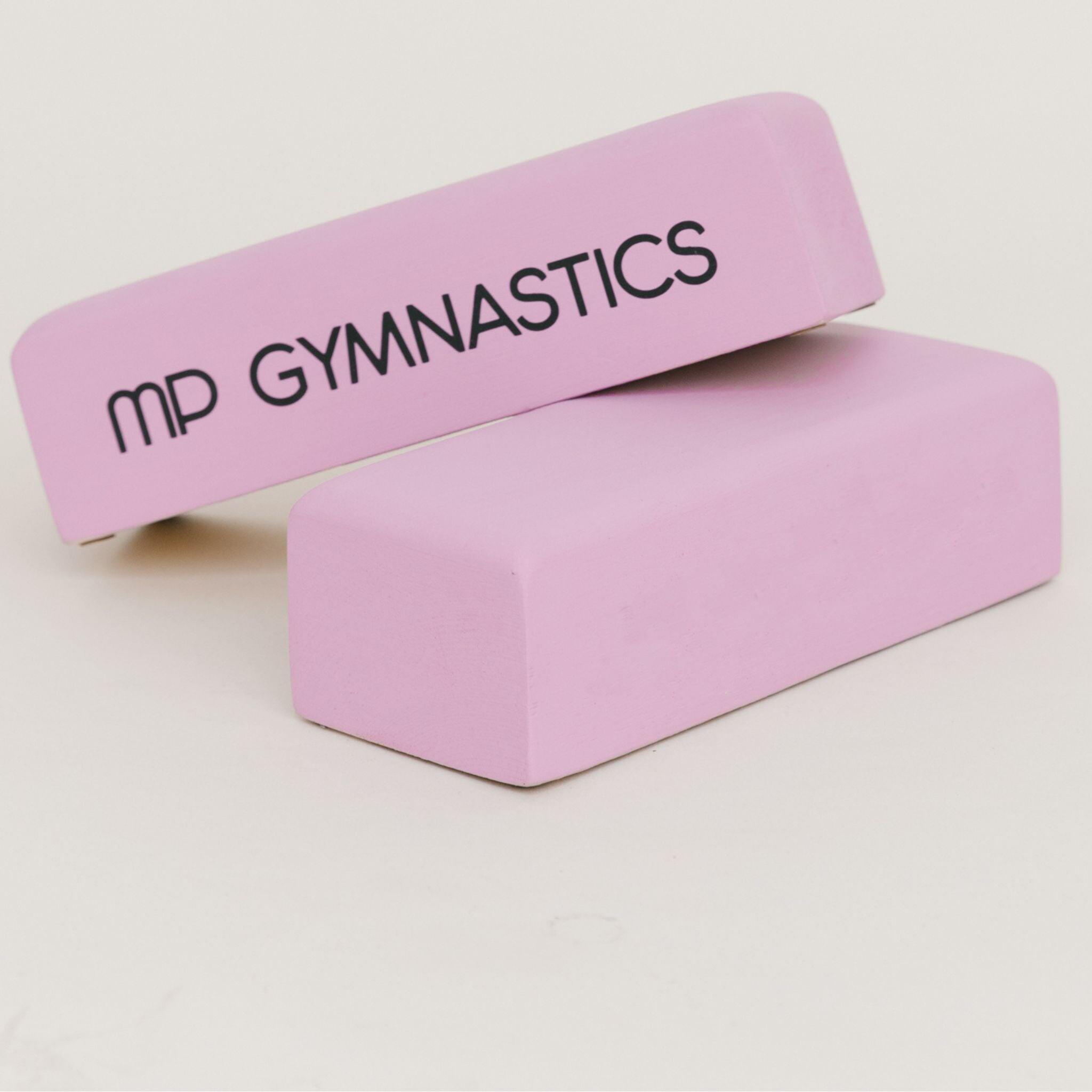 MP GYMNASTICS Blocchi da Terra per Mani da Ginnastica Rosa