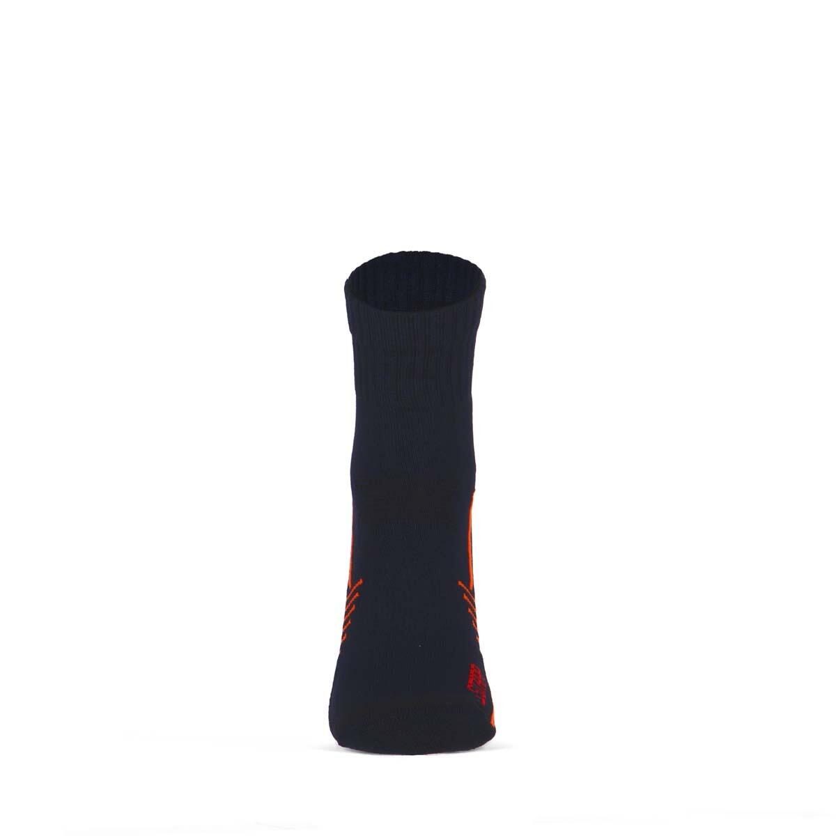 Chaussettes de randonnée - Quarter - Active Outdoor Bamboo - Bleu marine 3/4